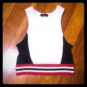 Athletic crop top